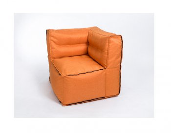 Модульное кресло Комфорт Колор угловое оранжевое в Лянторе - lyantor.mebel-74.com | фото